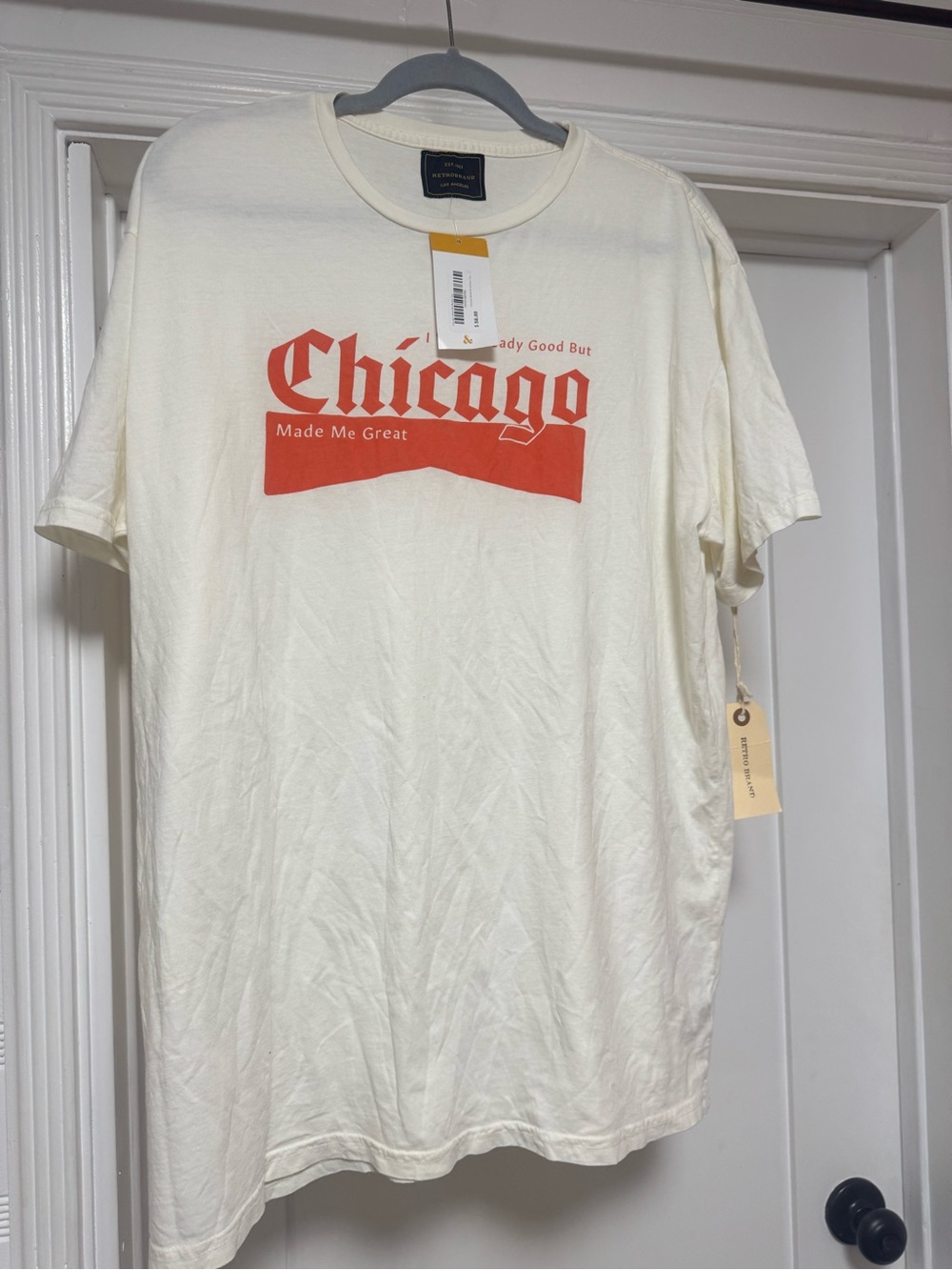 Chicago Made Me Great shirt XL